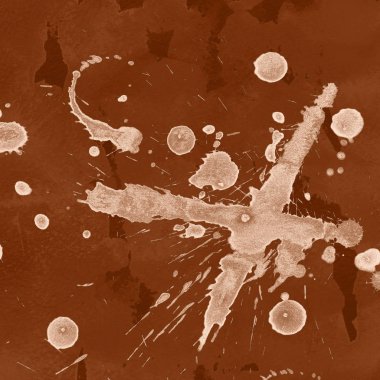 kahverengi suluboya boya desenli soyut arka plan