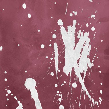 Lekeler ve boya sıçramaları ile soyut arka plan