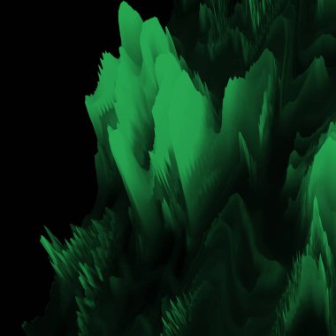 sıçramaları ile yeşil parlak arka plan 