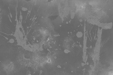 Boya lekeleri ile soyut suluboya grungy gri arka plan