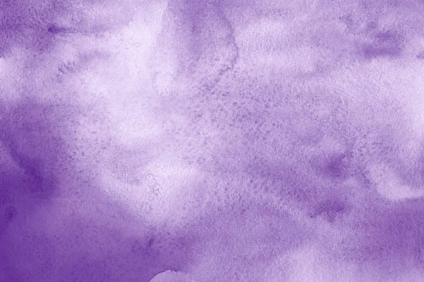 Abstrait Fond Violet Avec Texture Peinture Aquarelle — Photo