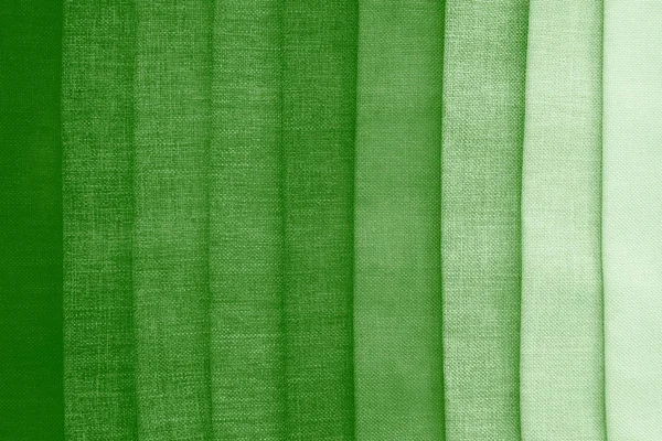 Moderní Textilní Pozadí Abstraktním Zeleným Vzorem — Stock fotografie