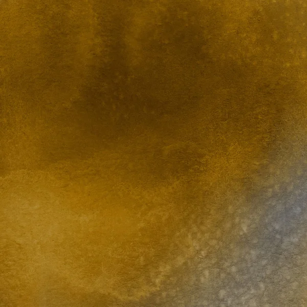 茶色の水彩画の塗料を持つ抽象的なテクスチャの背景 — ストック写真