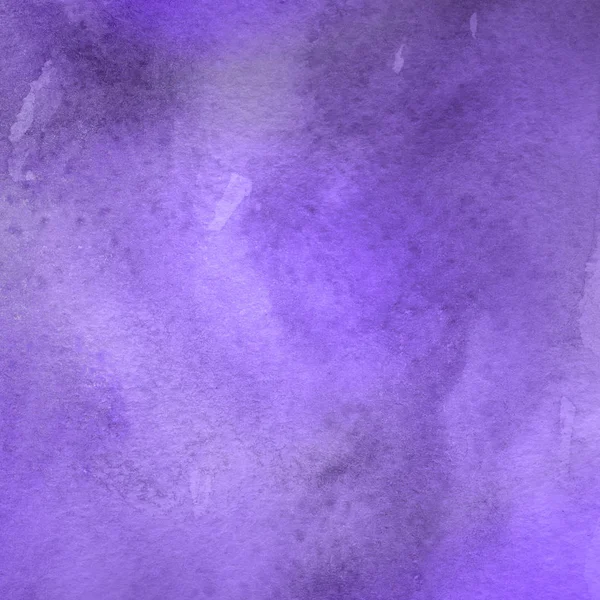 Fundo Abstrato Roxo Com Textura Tinta Aquarela — Fotografia de Stock