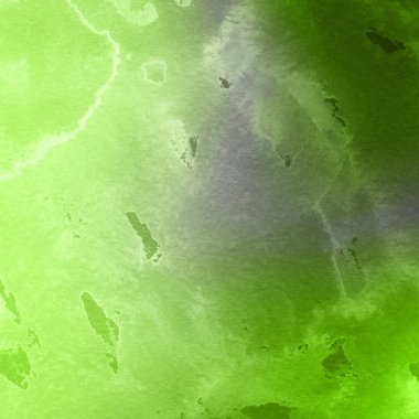 Yeşil suluboya boya ile soyut dokulu arka plan