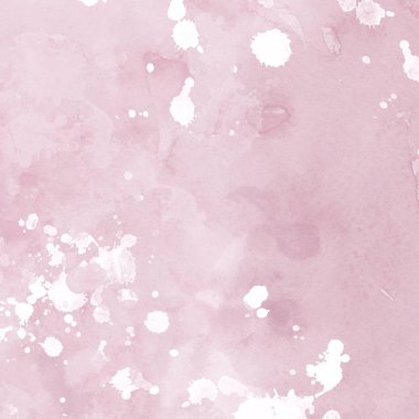 Lekeler ve darbeler ile renkli soyut suluboya zemin