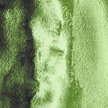 yeşil suluboya boya desenli soyut arka plan