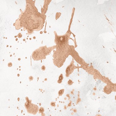 kahverengi suluboya boya desenli soyut arka plan