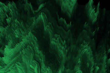 sıçramaları ile yeşil parlak arka plan 