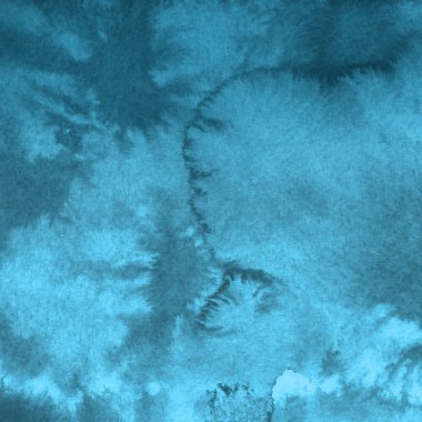 arka plan olarak mavi soyut suluboya doku