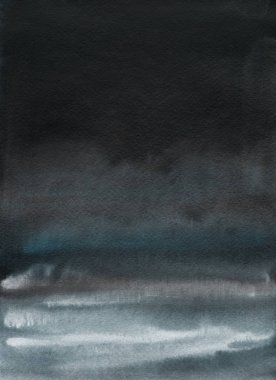 arka plan olarak mavi soyut suluboya doku