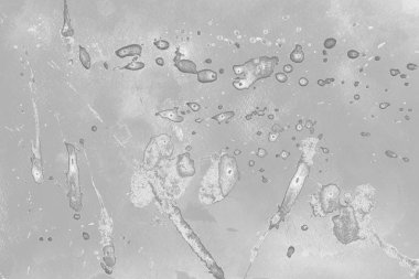 sulu boya boyama doku ile gri arka plan