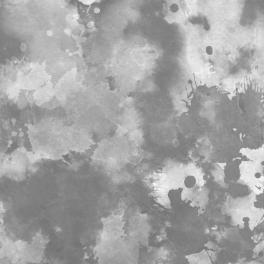 sulu boya boyama doku ile gri arka plan