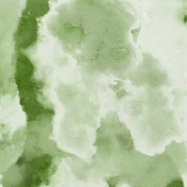 Yeşil suluboya boya ile soyut dokulu arka plan