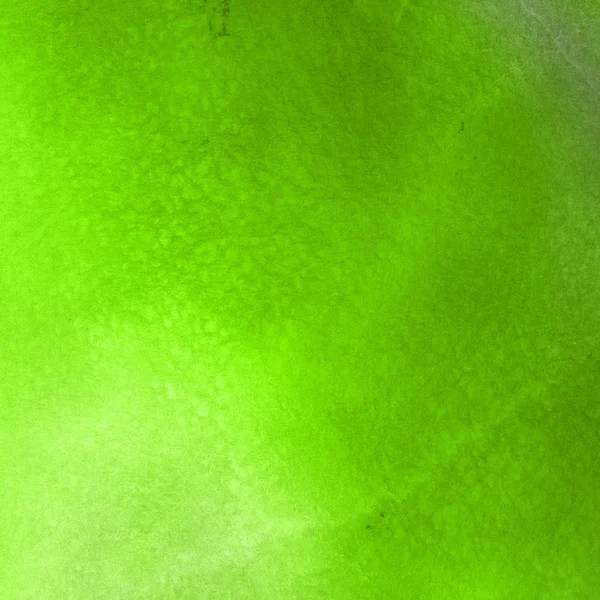 Fondo Texturizado Abstracto Con Pintura Verde Acuarela — Foto de Stock