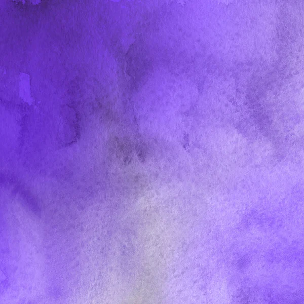 Fundo Abstrato Violeta Com Textura Tinta Aquarela — Fotografia de Stock