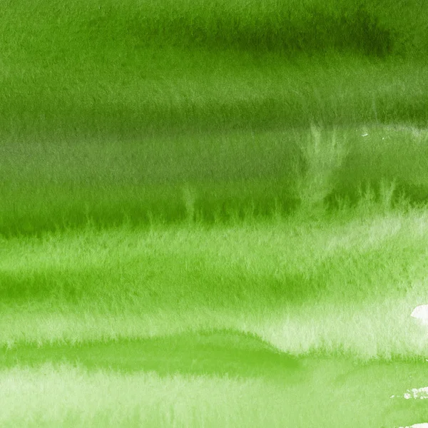 Abstract Textured Background Green Watercolor Paint — Stock Photo, Image