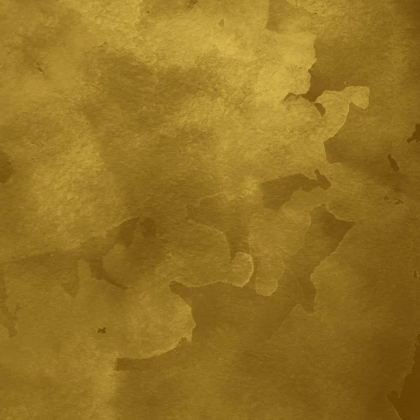 Fundo Abstrato Com Textura Tinta Aquarela Amarela — Fotografia de Stock