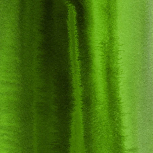 Abstraktní Texturované Pozadí Zelenou Akvarovou Barvou — Stock fotografie