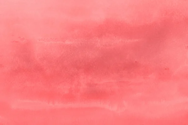 水彩画のテクスチャを持つ抽象的な赤い背景 — ストック写真
