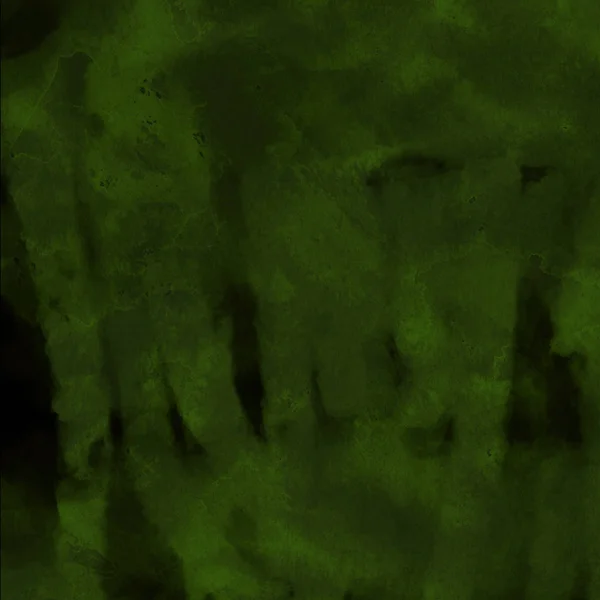 Abstraktní Texturované Pozadí Zelenou Akvarovou Barvou — Stock fotografie