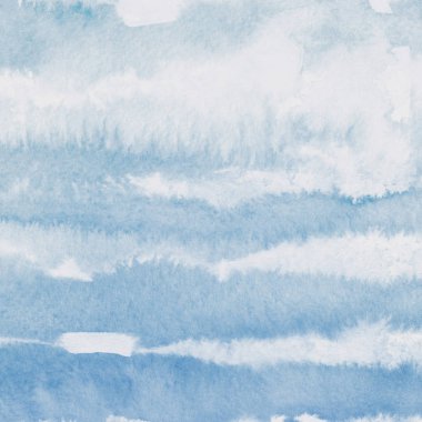 arka plan olarak mavi soyut suluboya doku