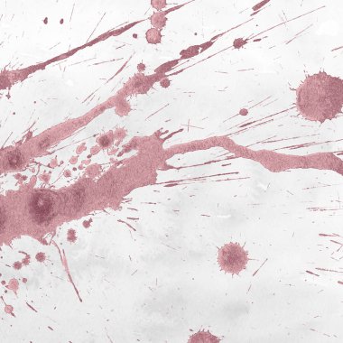 Mor fırça darbeleri ile soyut suluboya dokulu zemin