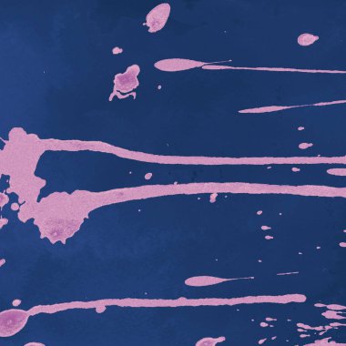 Pembe boya lekeleri ile soyut suluboya grungy arka plan
