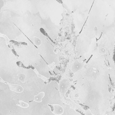 sulu boya boyama doku ile gri arka plan