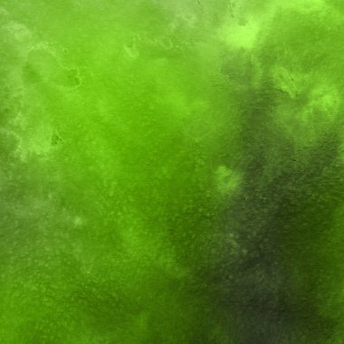 Yeşil suluboya boya ile soyut dokulu arka plan
