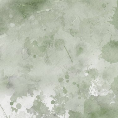 Yeşil suluboya boya ile soyut dokulu arka plan