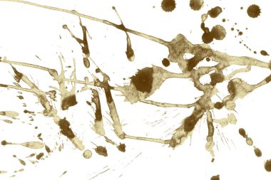 Fırça darbeleri ile soyut suluboya dokulu zemin