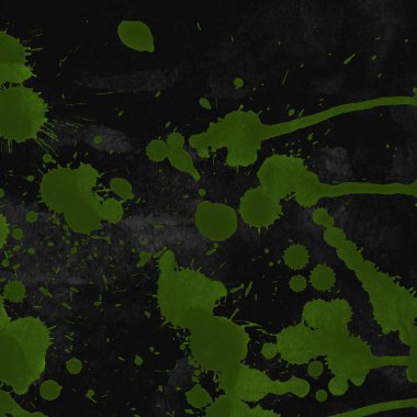 yeşil suluboya boya desenli soyut arka plan