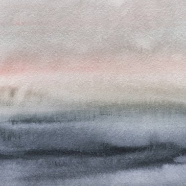 Suluboya stilinde soyut renkli desen