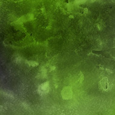 Yeşil suluboya boya ile soyut dokulu arka plan