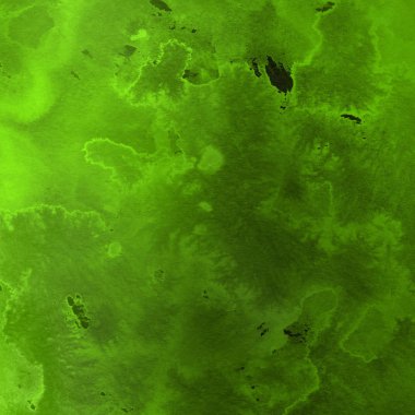 Yeşil suluboya boya ile soyut dokulu arka plan