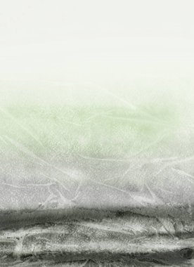 Suluboya lekeleri ile soyut renkli desen