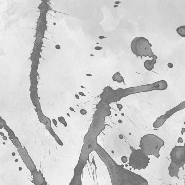 sulu boya boyama doku ile gri arka plan