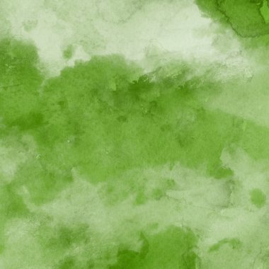 Yeşil suluboya boya ile soyut dokulu arka plan