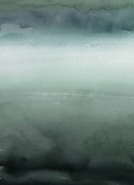 Suluboya stilinde soyut renkli desen