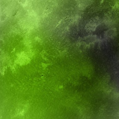 Yeşil suluboya boya ile soyut dokulu arka plan