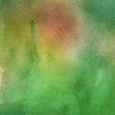 Suluboya boya lekeleri ile soyut renkli arka plan