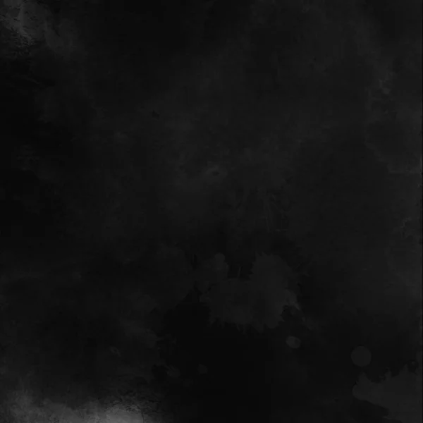 Fond Abstrait Noir Avec Texture Aquarelle — Photo