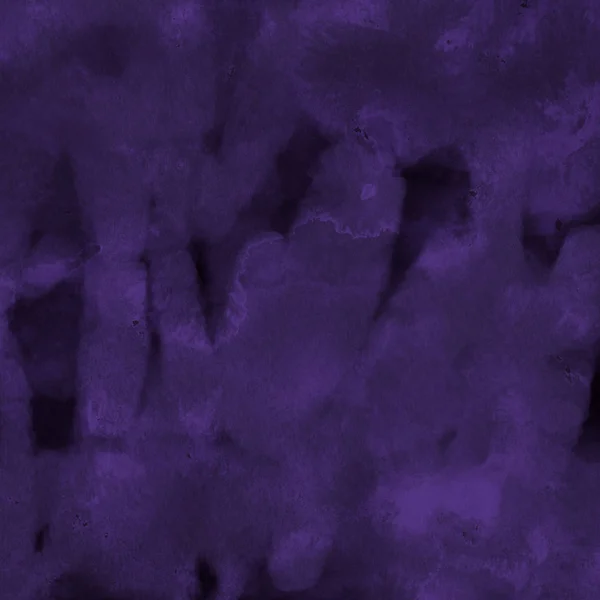 水彩絵具の質感と紫色の抽象的な背景 — ストック写真
