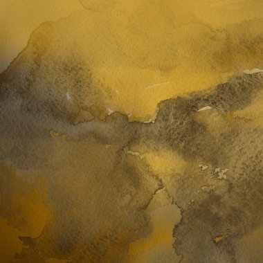 sarı suluboya doku ile soyut arka plan