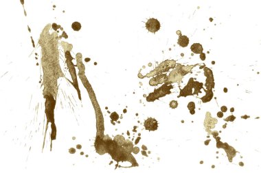 Fırça darbeleri ile soyut suluboya dokulu zemin