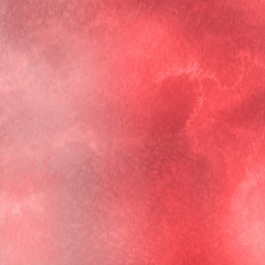 sulu boya boyama doku ile kırmızı arka plan