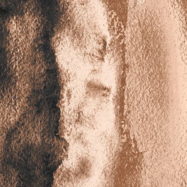 kahverengi suluboya boya desenli soyut arka plan