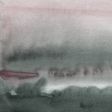 Suluboya stilinde soyut renkli desen