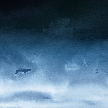 Mavi suluboya boya ile soyut dokulu arka plan